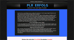 Desktop Screenshot of plr-produkte.info